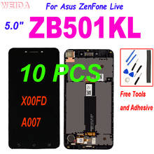 10pcs 5.0" For Asus ZenFone Live ZB501KL X00FD A007 LCD Display Touch Screen Digitizer Assembly with Frame for Asus ZB501KL LCD 2024 - buy cheap