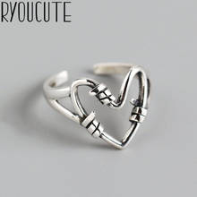 Encantador anillo bohemio coreano abierto Ajustable para mujer, anillo de boda, joyería, regalo del Día de San Valentín 2024 - compra barato