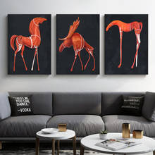Pintura por números de cavalo abstrato, pinturas diy por números, desenho em tela, pinturas à mão, arte de decoração de casa 2024 - compre barato