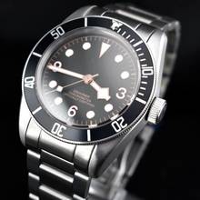 Corgeut 41mm Men's SterileTop Luxury Business Watch Silver Case Sapphire Crystal Luminous Waterproof Automatic Men's Watch 2024 - buy cheap