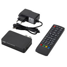 Mini receptor de televisión Digital terrestre HD DVB-T2, decodificador con interfaz 3D, MPEG4, 1080P, enchufe europeo 2024 - compra barato