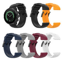 Pulseira de relógio inteligente de silicone, pulseira de relógio para suunto9/9 baro para suunto espartan, esportiva, hr d5, acessórios de relógio 2024 - compre barato