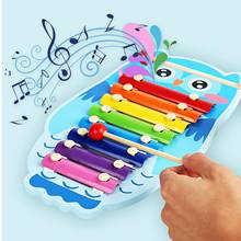 New Toy Xylophone Montessori Educational Toy Wooden Eight-Notes Frame Style Xylophone Children Kids Baby Musical Funny Toys 2024 - buy cheap