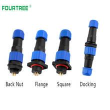 Waterproof Connector SD28 IP68 Wire Cable Connection Male Plug & Female Socket Aviation Docking/Square/Flange/Back Nut 2024 - buy cheap