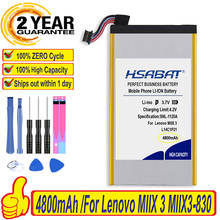 Top Brand 100% New 4800mAh L14C1P21 Battery for Lenovo MIIX 3 MIIX3-830 Series Batteries + free tools 2024 - buy cheap