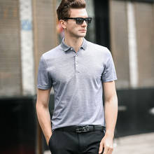 2022 new arrival summer men 100% cotton Polo Shirts men,Men's Short Sleeve Business Casual Male Polo shirt size S-3XL 2024 - buy cheap