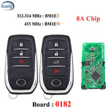 0182 Board 2+1/4 Buttons Smart Keyless Remote Car Key For Toyota HILUX 433MHZ FCC ID:BM1EW 8A Chip 312-314MHz FCC ID: BM1ET 2024 - buy cheap