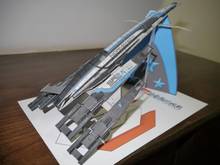 Объемный эффект SR 2 3D бумажная модель корабля DIY 2024 - купить недорого