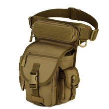 Bolsas de pierna de nailon para hombre, impermeables, MOLLE System, riñonera multifunción, D528, 2020 2024 - compra barato