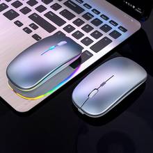 NEW Rechargeable Computer Mouse 2.4G Wireless Charging Mouse Ultra-Thin Silent Mute Mice For Home Office Notebook 2024 - buy cheap