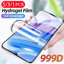 5/3/1Pcs film for xiaomi redmi note 9 9s 8 8T pro MAX redmi 10X pro 9C 9A 8A hydrogel film protective screen protector Not Glass 2024 - buy cheap