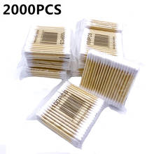 2000PCS Women Beauty Makeup Cotton Swab Double Head Cotton Buds Make Up Wood Sticks Nose Ears Cleaning Tools Dropshipping 2024 - buy cheap