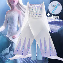 Summer Christmas Long Sleeve Dress Girl 5PC Kids Clothes Girls Children Princess Cosplay Dress 10 12 Year Vestidos 2024 - buy cheap