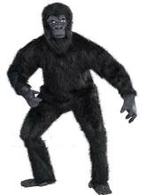 2019 Gorilla Mascot Deluxe Costume Mens Jungle Animal Cosplay Fancy Dress Clothes Interesting Funny Cartoon Character Clothing 2024 - buy cheap