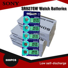 500 шт. Sony 100% оригинал 395 SR927SW 399 SR927W LR927 AG7 1,55 в часы батарея SR927SW 395 Кнопка монетница Сделано в Японии 2024 - купить недорого