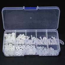 150Pcs M2 M2.5 M3 M4 M5 White Nylon Hex Screw Bolt Nut Standoff Spacer Kit Assortment Mix Kit For Home Tools 2024 - buy cheap