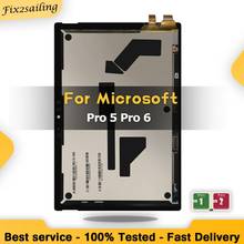 For Microsoft Surface Pro 5 Pro 6 Display Touch Screen Digitizer LCD For Microsoft Pro 5 1796 LP123WQ1(SP)(A2) Pro 6 1807 2024 - buy cheap