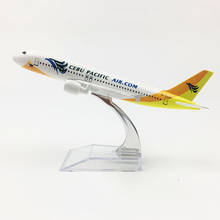 Diecast 1/400 Scale Alloy Airplane Airbus 320 A320 CEBU PACIFIC Airline Air Passenger Plane Model Toys Aviation Aircraft Collect 2024 - buy cheap