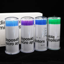 Disposable 100PCS/Lot Eyelash Brushes Swab Microbrushes Eyelash Extension Tools Individual Eyelashes Removing Tools Applicators 2024 - buy cheap