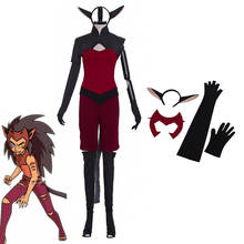 She-Ra and the Princesses of Power Catra Cosplay Costume Adult Girls Halloween Fancy Party Suit L321 2024 - buy cheap