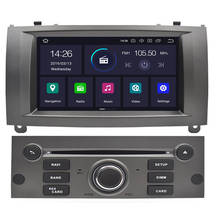 Radio con GPS para coche, reproductor Multimedia con Android 10, 2Din, Audio estéreo, DVD, vídeo, IPS, para Peugeot 407, 2004-2010 2024 - compra barato