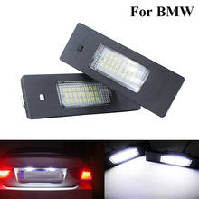 2 pcs 12V LED Number License Plate Light truck Signal Lamp car lighting Error Free for BMW 1 6 Z Series E63 E64 E81 E87 E85 E86 2024 - buy cheap