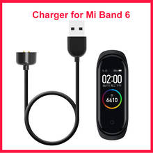 Adaptador para carregador usb, adaptador carregador para xiaomi mi band 5 6 miband 5 6, pulseira inteligente mi band 5 cabo carregador de dados 2024 - compre barato