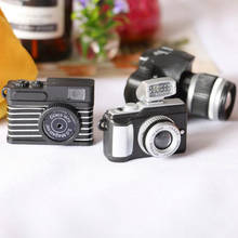 Camera de bonecas em miniatura digital slr, acessório de decoração para casa de bonecas 1/6 1/8 1/12 2024 - compre barato