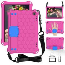 Capa de eva à prova de choque com suporte, capa de celular para amazon kindle fire hd8 hd 8 2020/hd8 hd 8 plus 2020 8.0 polegadas capa para tablet infantil 2024 - compre barato