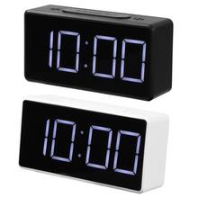 LED Digital Alarm Clock Backlight with USB Port Snooze Mute Desktop Electronic Bcaklight Table Clocks Desktop Clock 2024 - buy cheap