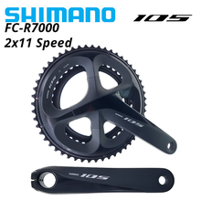 SHIMANO 105 HOLLOWTECH II FC-R7000 Road Bike Crankset 2x11 Speed R7000 Front Chainwheel 50-34T 52-36T 11S 170mm 172.5mm 11v 2024 - buy cheap