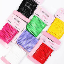 10yard 2 mm color leather rope hand rope braided wire DIY Wedding Birthday Wedding Decoration Rattan Gift Bouquet Packaging Rope 2024 - buy cheap