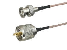 Enchufe macho BNC RG316 a UHF PL259, Conector de enchufe macho, Cable Pigtail de puente Coaxial RF para antena de Radio de 4 pulgadas ~ 10M, 1 ud. 2024 - compra barato