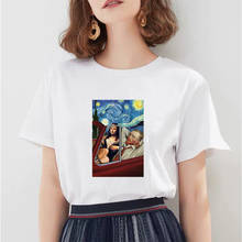 Camisetas femininas gráficos engraçados impresso manga curta harajuku tshirts verão hip hop casual algodão topos t streetwear feminino 2024 - compre barato