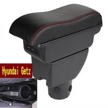 Braço resto para hyundai getz caixa de apoio braço console central do carro armazenamento com suporte copo modificação acessórios 2024 - compre barato