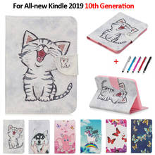 Tablet Cover For Amazon All-New Kindle 2019 Case Cute Cat Unicorn Puppy Butterfly E-reader Case For New Kindle 10th Gen 2019 2024 - buy cheap