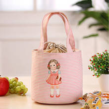 Lunch Bags For Women Portable Lunch Box Cute Doll Thermal Insulated Tote Cooler Bag Bento Pouch Container Cooler Bags 2024 - buy cheap