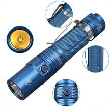 NEW Blue Brown Sofirn SP32A V2.0 Led Flashlight CREE XPL2 Led Lamp Torch Flashlight Tactical 18650 Rechargeable 1300lm Lanterna 2024 - buy cheap