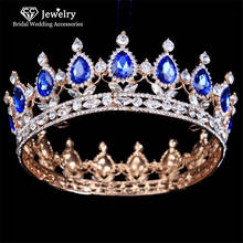 CC Crown Jewelry Hairband Wedding Hair Accessories for Women Bride Queen Tiara Luxury Jewelry Party Headwear High Quality YQ20 2024 - buy cheap