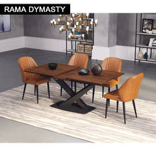 Mesa de comedor retráctil para el hogar, mesa rectangular plegable, moderna y minimalista, para restaurante 2024 - compra barato