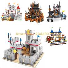 Knight Medieval Castle Fight Horse Carriage Ancient Building Block Toy 2024 - buy cheap
