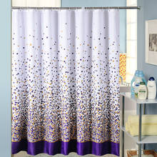 Водонепроницаемая занавеска для душа, Sporadic Block Fabric, занавески из полиэстера для ванной комнаты, домашний дизайн, декоративные шторы для душа 2024 - купить недорого