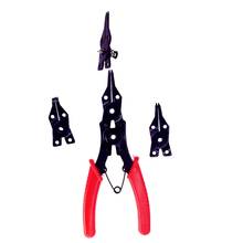 Free shipping quality Four-in-one 4in1 multifunction circlip pliers / pliers snap ring pliers pliers card straight outside 2024 - buy cheap