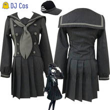Dangan Ronpa Shuichi Saihara Cosplay Costume Danganronpa V3 Hat Skirt Top Tie Halloween Dress School Girl Uniform Women 2024 - buy cheap