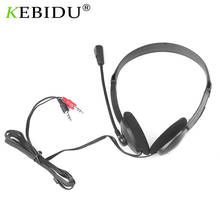 3.5 mm Headphone Wired Earphone with Microphone Noise Canceling Computer Headset Lightweight for Laptop PC School Children 2024 - buy cheap