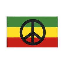 Johnin-Bandera de la paz Rasta, 90x150cm 2024 - compra barato