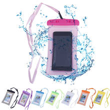 Universal Waterproof Smartphone Case For Phone Pouch Bag Underwater Clear PVC Sealed Phone Case For Smart Phones 2024 - buy cheap