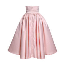Elegant Style Audrey Hepburn 1960s Black/Red/Pink Vintage Skirt High Waist Tutu A-Line Fashionable Skirt 2024 - buy cheap
