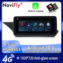NaviFly New Android 10.0 Car dvd radio multimedia Player GPS for Mercedes Benz E class W212 E200 E300 E400 E500 2009-2015 2024 - buy cheap