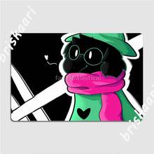 Ralsei Deltarune металлические знаки забавные Гостиная таблички Кино Жестяная Табличка на гараж Плакаты 2024 - купить недорого